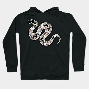 Aboriginal Art - Snake Hoodie